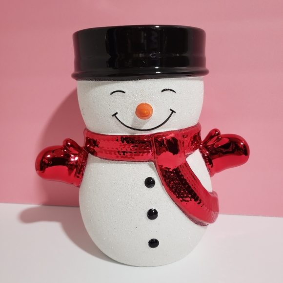 Bath & Body Works Holiday Bath And Body Works Snowman 3wick